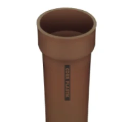 Tubo PVC Ponta Bolsa Soldável 50mm Metro Corr Plastik