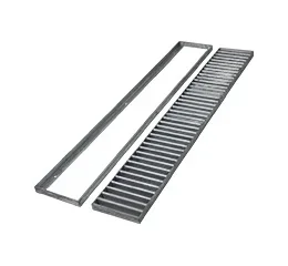 Grelha com Suporte de Encaixe - 15cm x 100cm