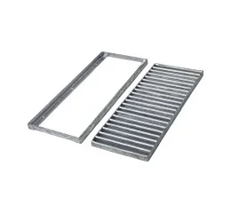 Grelha com Suporte de Encaixe - 20cm x 50cm