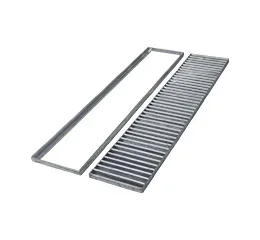 Grelha com Suporte de Encaixe - 20cm x 100cm