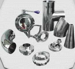 Conexões Sanitárias em Aço Inoxidável