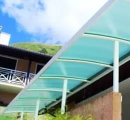 Cobertura Policarbonato Alveolar