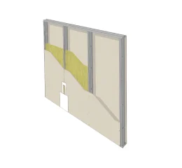 Parede de Drywall W111 