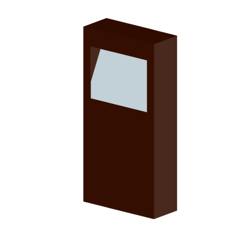 Balizador Retangular Facho Frontal G9 Halopin