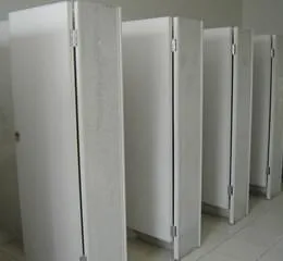 Divisórias em granilite pré-moldado