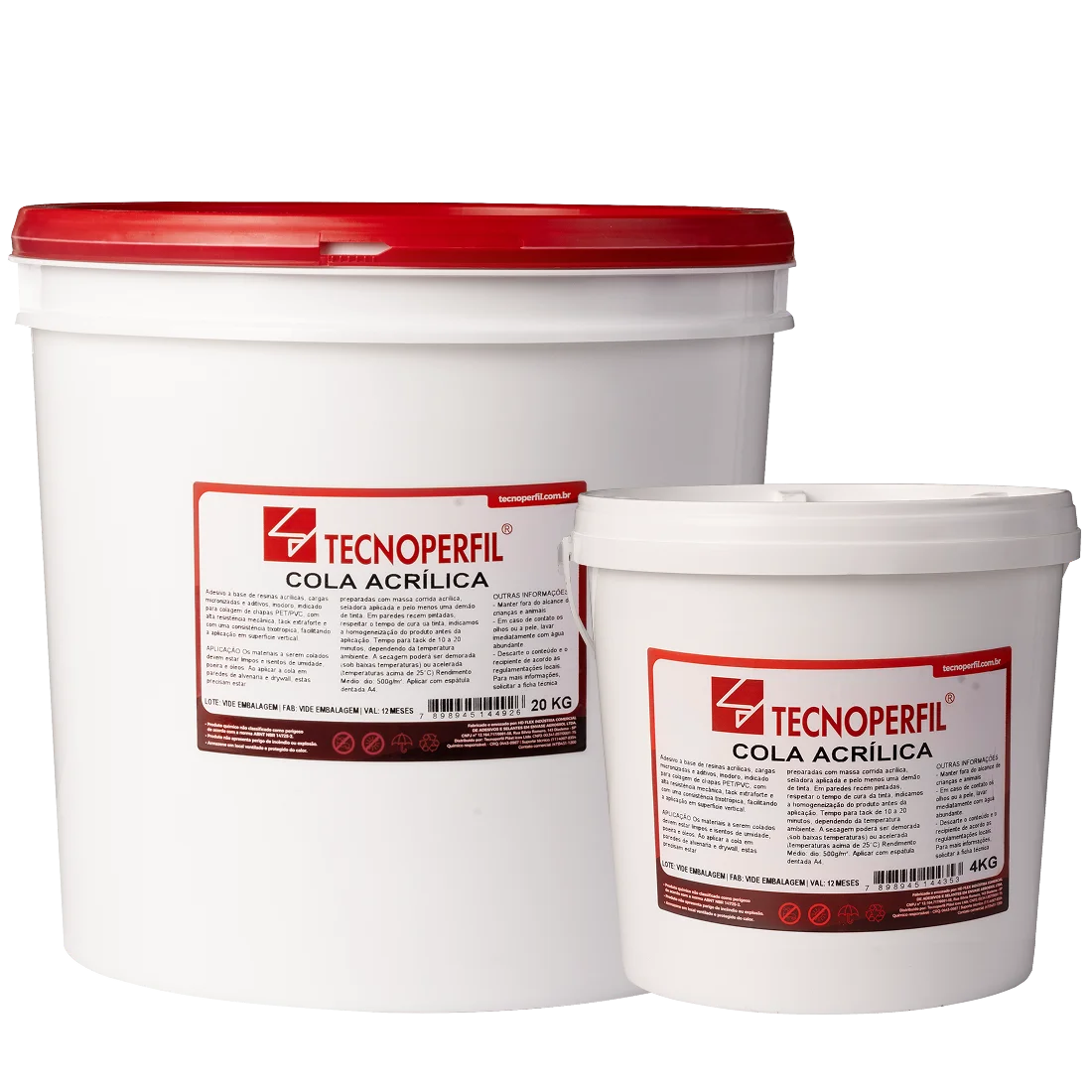 Cola Acrílica (4kg e 20kg)