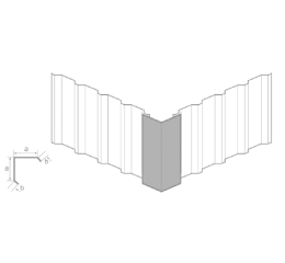 Rufo de Canto Externo Liso CEL