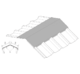 Cumeeira Lisa Dentada CLD