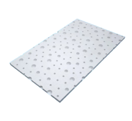 Chapa de Drywall Cleaneo Redondo Aleatório