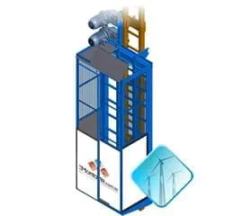 Elevadores Cremalheira para Torres Eólicas e Espaços Confinados