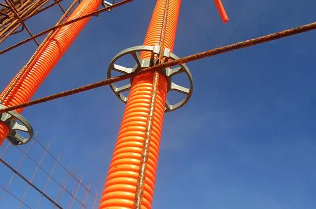 Posicionador de tubulação e eletroduto PT