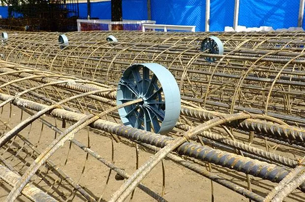 Distanciador tipo Rolete Bipartido MRB