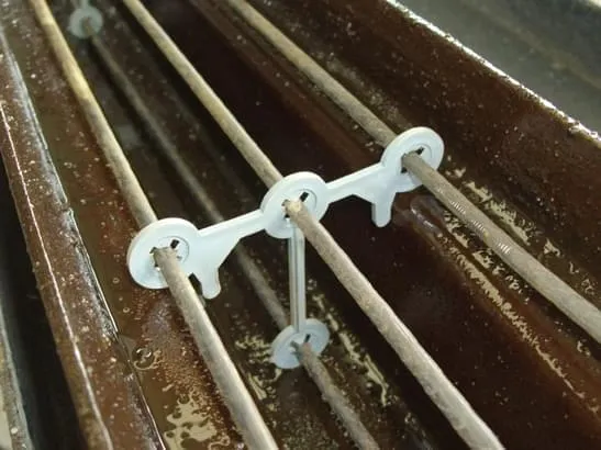 Estribo Plástico para Vigotas tipo T