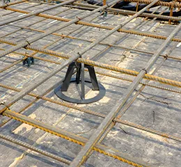 Apoio para cordoalha e posicionador de armadura negativa em lajes – APCB