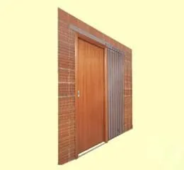 Porta de Correr Embutida para Alvenaria
