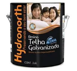 Resina Telha Galvanizada Acqua