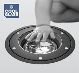 Luminária de Solo com Tecnologia CoolGlass