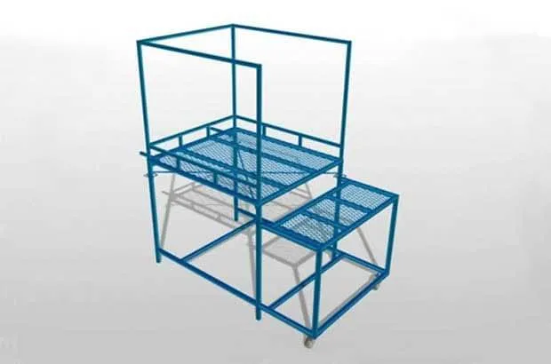 Andaime Regulável com Rodas