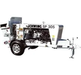 Bomba rebocável para concreto SP305