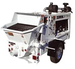 Bomba rebocável para concreto SP750