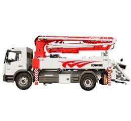 Autobomba para concreto com mastro de distribuição S17