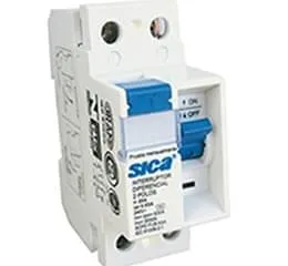 Interruptores Termomagnéticos Bipolares Sicalimit 3 KA – DIN 240/415Vca