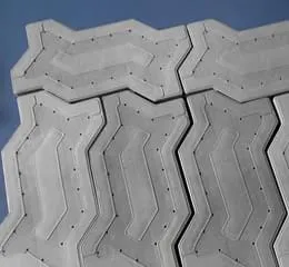 Pisos Intertravados Coloridos