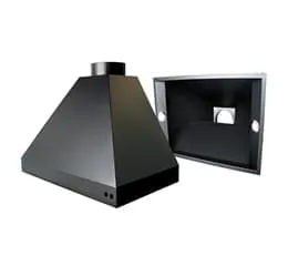 Coifa Linha Preta ou Color - Modelo 3 Águas / CH-1