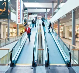 Esteira Rolante Atlas Schindler 9500AE Inclinada