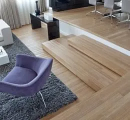 Piso de Bambu - Demolição Vertical Carbonizado