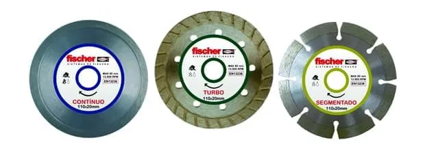 Discos Diamantados - Fischer Brasil