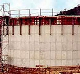 Sistema de Fôrmas Trepantes para Reservatórios - Buzolin