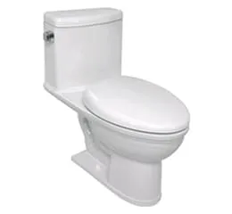 Bacia com Caixa Acoplada e Assento One Piece