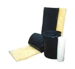 Mantas e Painéis com Revestimento Preto Fosco