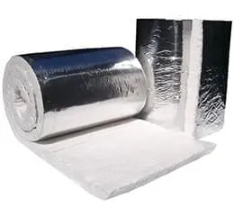 Manta de Fibra Cerâmica sem Revestimento e Aluminizada