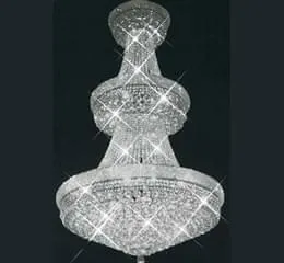 Lustre de Cristal Translúcido