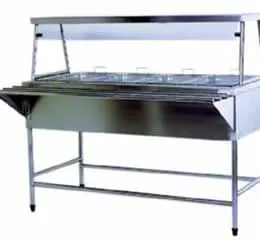 Balcão Refrigerado/Aquecido em Aço Inox