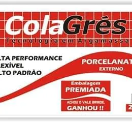 Colagrés Porcelanato Externo