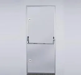 Porta Corta-Fogo com Revestimento em Aço Inox