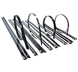 Abraçadeiras em aço inox