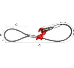 Laço de Cabo de Aço