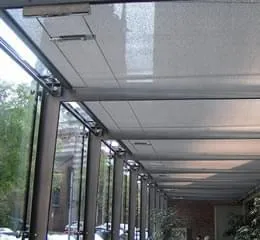 Cortinas – Aplicação em teto 