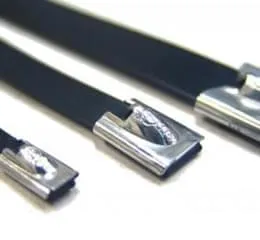        Abraçadeiras de Aço Inoxidável Revestidas com Poliéster