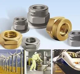 Linha de Porcas Fendadas Fente