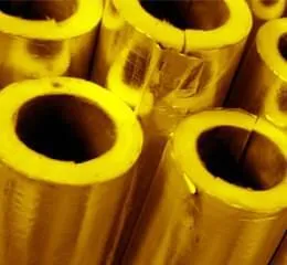 Tubos de Lã de Vidro Bipartidos