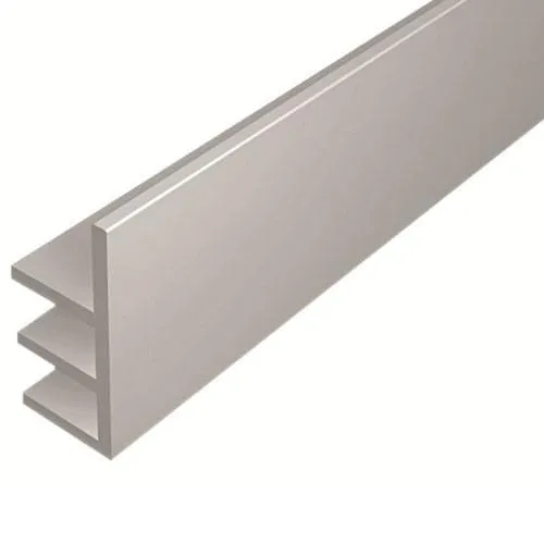 Perfil Corrediça Duplo Inferior - TEC 255 / Duplo Superior - TEC 256