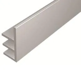 Perfil Corrediça Duplo Inferior - TEC 255 / Duplo Superior - TEC 256