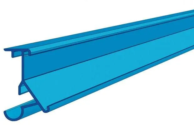 Porta-etiquetas Simples em PVC - TEC 014