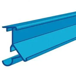 Porta-etiquetas Simples em PVC - TEC 014