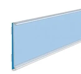 Porta-etiquetas com Visor Cristal Fita Dupla Face em PVC - TEC 285